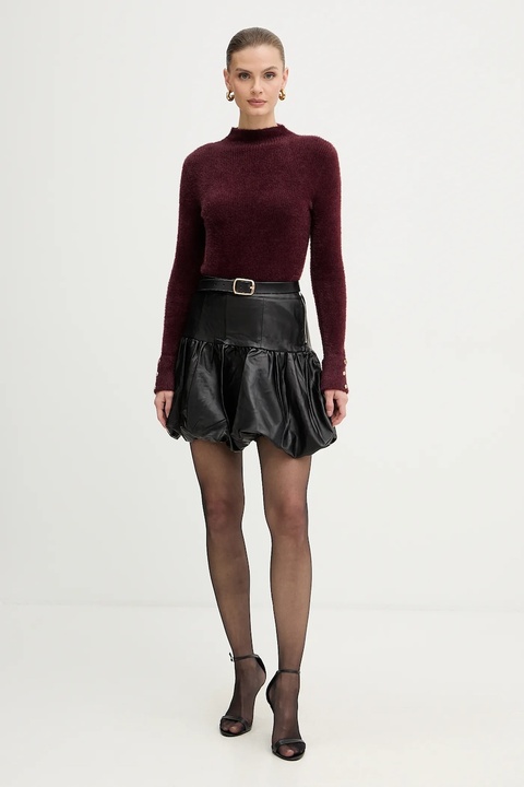 Morgan spódnica kolor czarny mini rozkloszowana JED - zdjęcie produktu nr 2