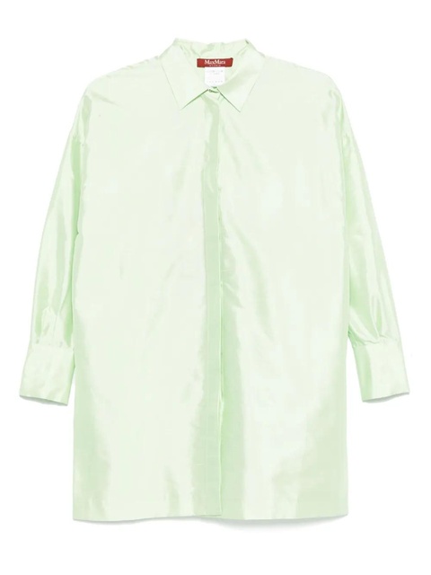 Max Mara silk shirt - Green - zdjęcie produktu nr 1