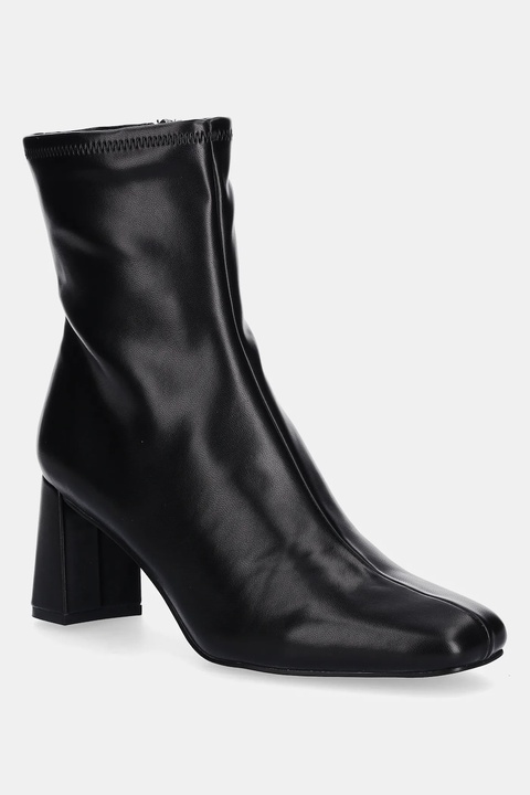 Steve Madden botki Hurst damskie kolor czarny na słupku 11003498 - zdjęcie produktu nr 1