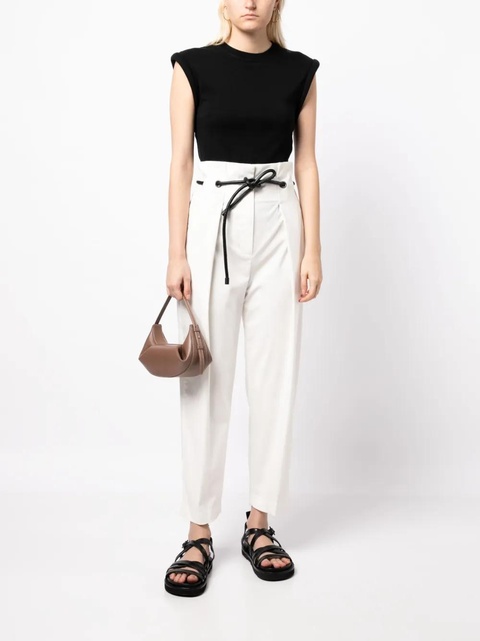 3.1 Phillip Lim Origami pleated trousers - White - zdjęcie produktu nr 2