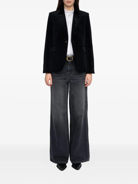 Zadig&Voltaire Vavy velvet blazer - Black - zdjęcie produktu nr 1