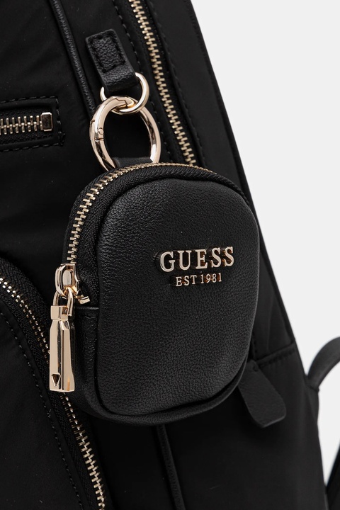 Guess plecak POWER PLAY damski kolor czarny duży gładki HWYG71 24350 - zdjęcie produktu nr 2