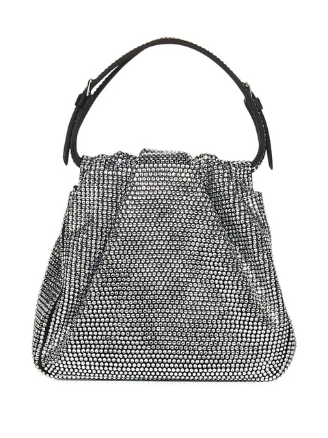 Amina Muaddi Vittoria tote bag - Black - zdjęcie produktu nr 2