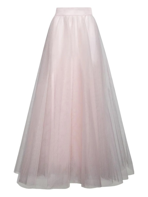 ZIMMERMANN gathered tulle skirt - Pink - zdjęcie produktu nr 1