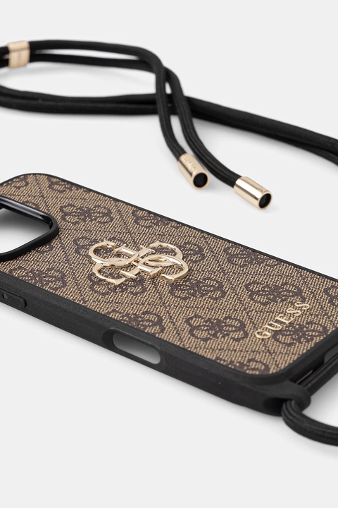 Guess etui na telefon iPhone 16 Pro Max kolor brązowy GUHCP16XP4GMGCRW - zdjęcie produktu nr 2