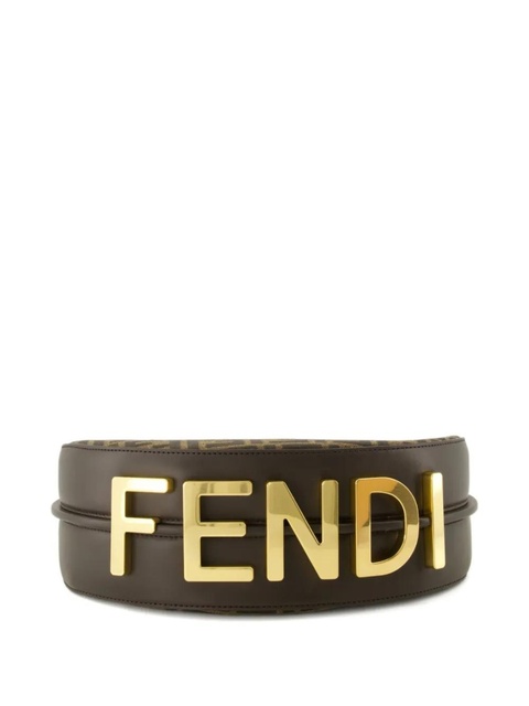 FENDI small Fendigraphy shoulder bag - Brown - zdjęcie produktu nr 2