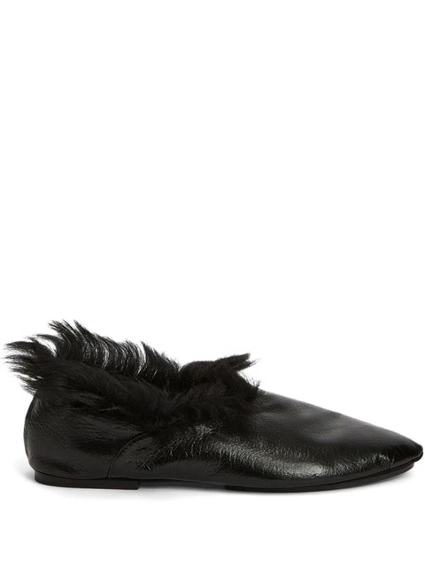 Jil Sander leather ballet flats - Black - zdjęcie produktu nr 1