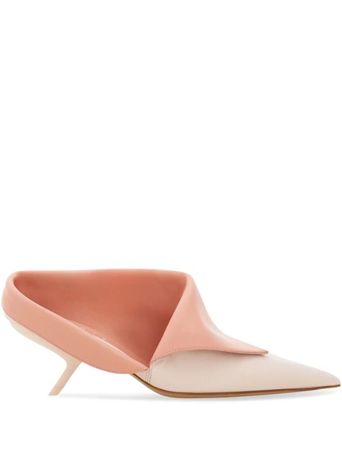 Ferragamo Eva pointed-toe mules - Pink - zdjęcie produktu nr 1