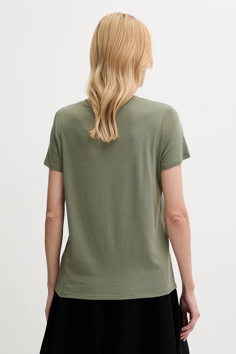 Guess t-shirt damski kolor zielony W5YI49 K7WS0 - zdjęcie produktu nr 2