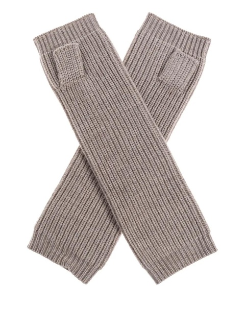 ISABEL MARANT ribbed fingerless gloves - Neutrals - zdjęcie produktu nr 2