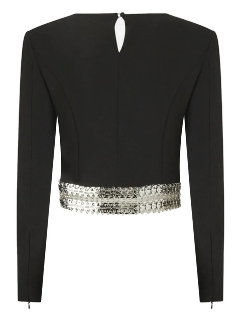PINKO long-sleeve top - Black - zdjęcie produktu nr 2