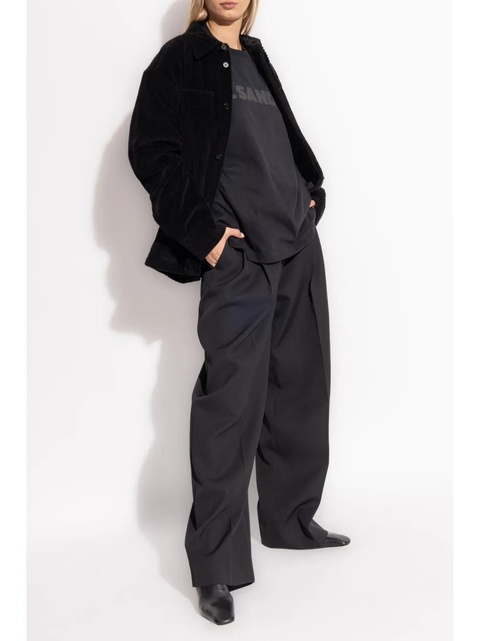 Jil Sander corduroy shirt - Black - zdjęcie produktu nr 2