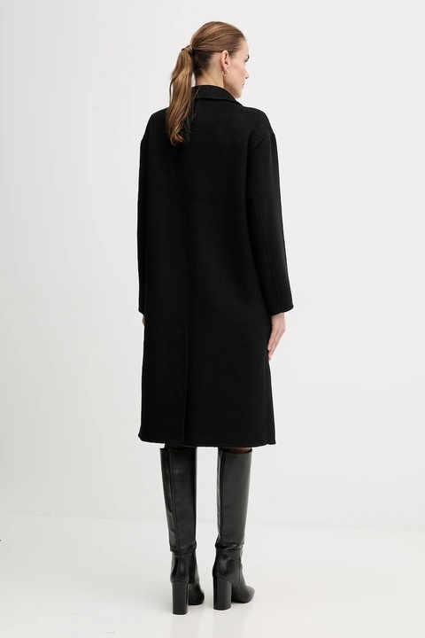Gaudi płaszcz z dodatkiem wełny kolor czarny 521FD35010 - zdjęcie produktu nr 2