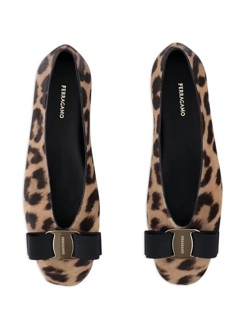 Ferragamo Vara ballet flats - Brown - zdjęcie produktu nr 2