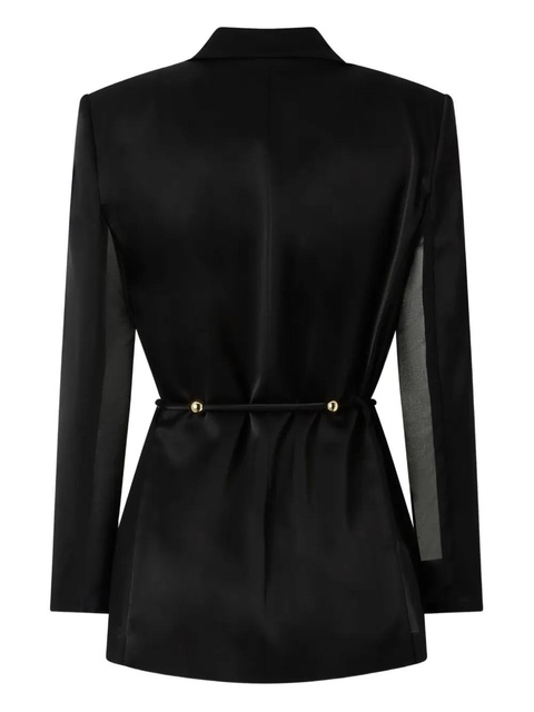 PINKO tie-waist blazer - Black - zdjęcie produktu nr 1