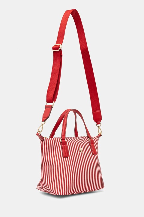 Tommy Hilfiger torebka kolor czerwony AW0AW17202 - zdjęcie produktu nr 1