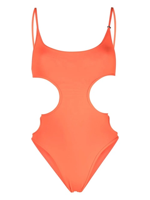 The Attico open-back cutout swimsuit - Orange - zdjęcie produktu nr 2