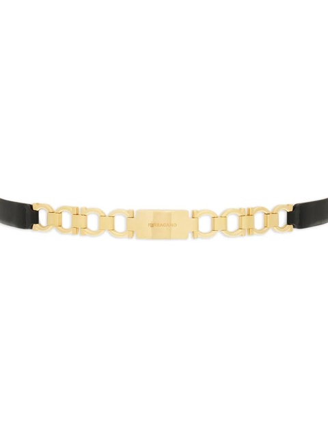Ferragamo Extendable Gancini bijoux belt - Black - zdjęcie produktu nr 1