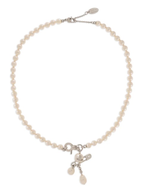 Vivienne Westwood faux-pearl necklace - Silver - zdjęcie produktu nr 1