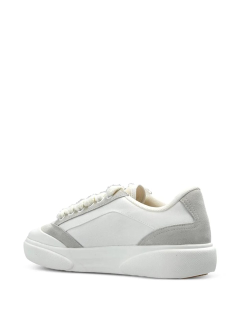 Casablanca suede-panel lace-up sneakers - White - zdjęcie produktu nr 1