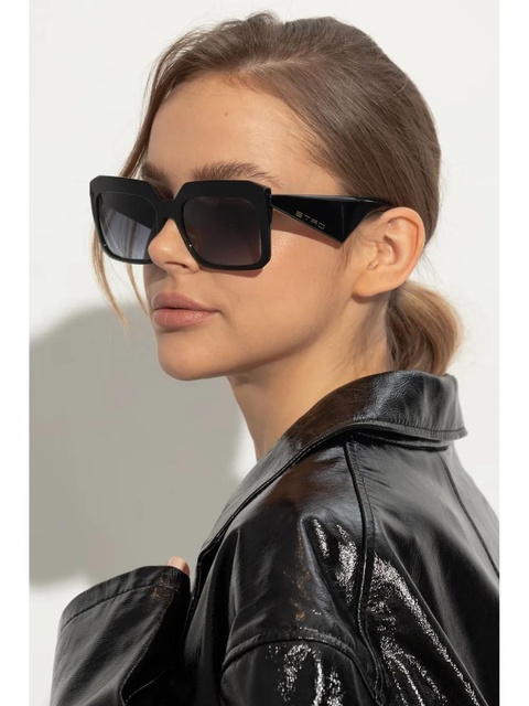 ETRO square-frame sunglasses - Black - zdjęcie produktu nr 2