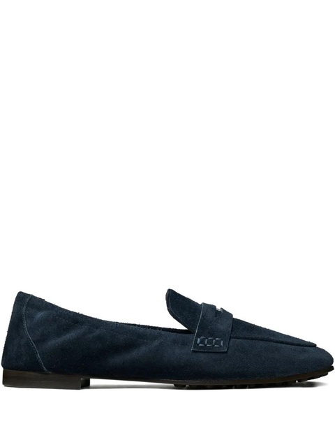 Tory Burch penny-strap suede loafers - Blue - zdjęcie produktu nr 1