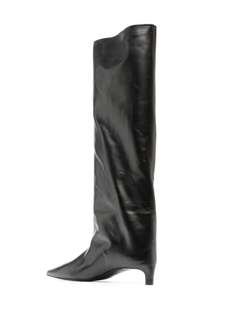 Jil Sander 35mm knee boots - Black - zdjęcie produktu nr 2
