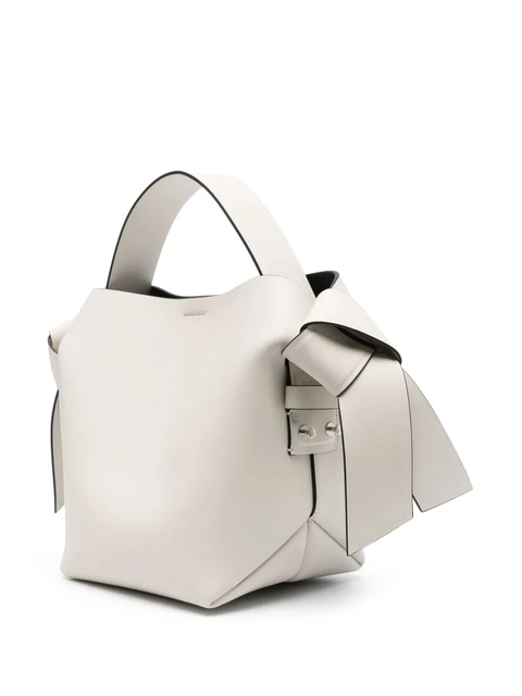 Acne Studios mini Musubi shoulder bag - White - zdjęcie produktu nr 2