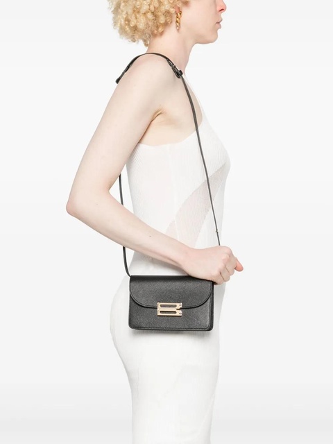 Victoria Beckham leather crossbody bag - Black - zdjęcie produktu nr 1