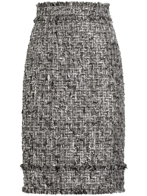 Dolce & Gabbana tweed skirt - Grey - zdjęcie produktu nr 1