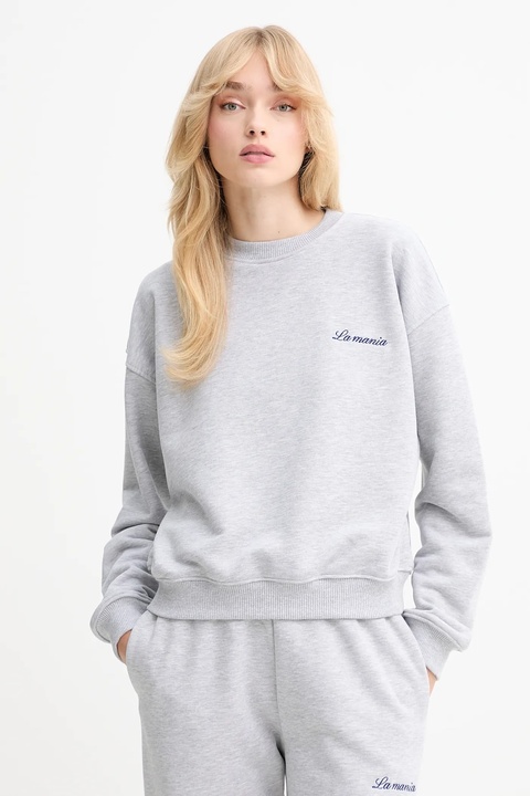 La Mania bluza ROYAL damska kolor szary gładka ROYAL - zdjęcie produktu nr 1