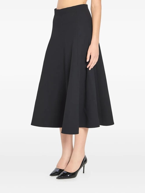 Jacquemus flared midi skirt - Black - zdjęcie produktu nr 2