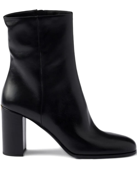 Prada 85mm zip-fastening block-heel boots - Black - zdjęcie produktu nr 1