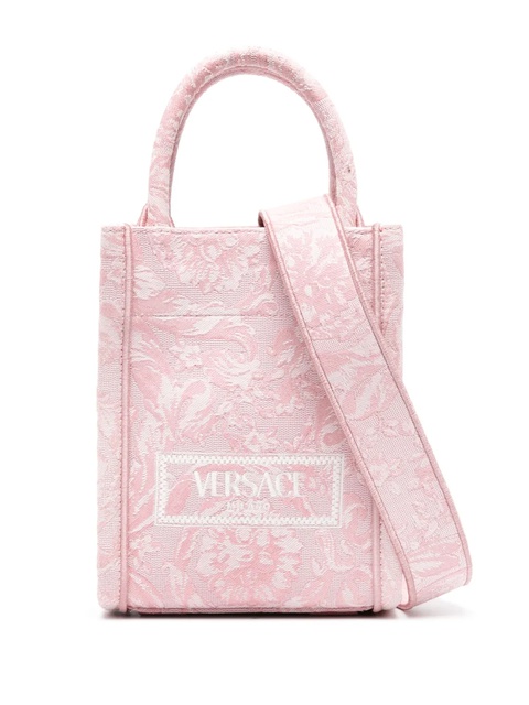Versace mini Barocco Athena tote bag - Pink - zdjęcie produktu nr 1