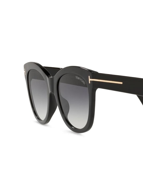TOM FORD Eyewear square tinted sunglasses - Black - zdjęcie produktu nr 2