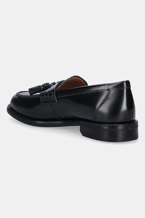 Vagabond Shoemakers mokasyny skórzane LINN damskie kolor czarny na płaskim obcasie 6036-104-20 - zdjęcie produktu nr 1
