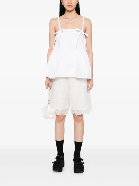 Cecilie Bahnsen Arya shorts - White - zdjęcie produktu nr 1