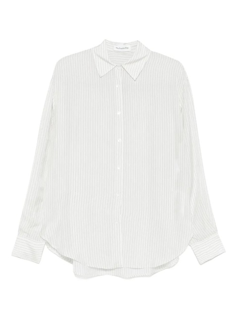 The Frankie Shop Peri striped shirt - White - zdjęcie produktu nr 1