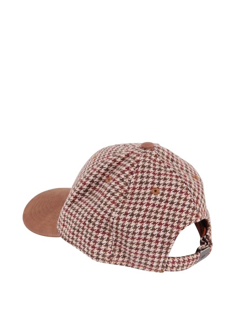 MC2 Saint Barth houndstooth baseball hat - Brown - zdjęcie produktu nr 2