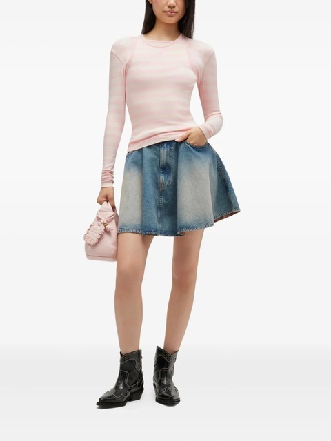 GANNI striped tank top - Pink - zdjęcie produktu nr 1