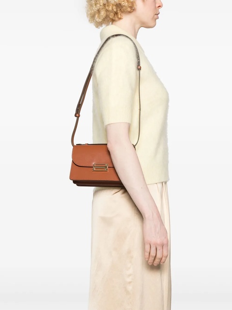 Victoria Beckham mini Dorian tote bag - Brown - zdjęcie produktu nr 1
