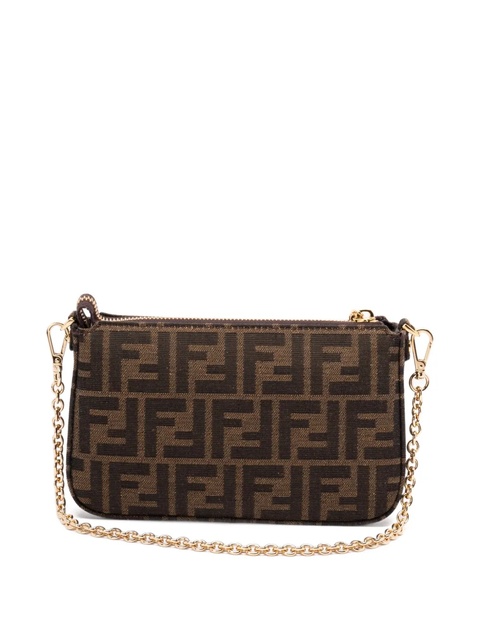 FENDI Baguette Pouch mini clutch bag - Brown - zdjęcie produktu nr 1