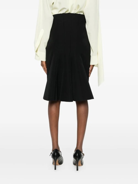 Marni asymmetric midi skirt - Black - zdjęcie produktu nr 1