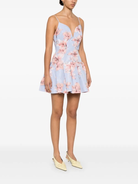 Maje floral mini dress - Blue - zdjęcie produktu nr 2