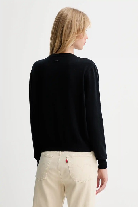 Levi's kardigan damski kolor czarny 0037P - zdjęcie produktu nr 2