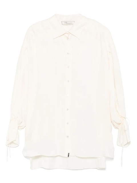 Blumarine gabardine tunic - Neutrals - zdjęcie produktu nr 1