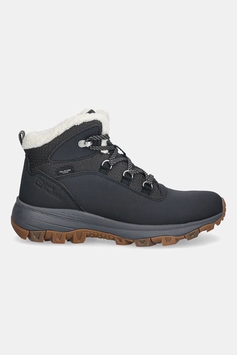 Jack Wolfskin buty Everquest Texapore Mid damskie kolor szary ocieplone - zdjęcie produktu nr 2