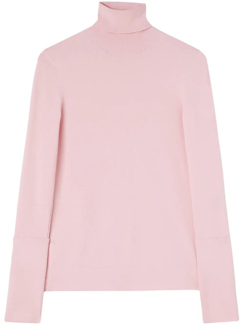 Jil Sander high-neck ribbed jumper - Pink - zdjęcie produktu nr 1