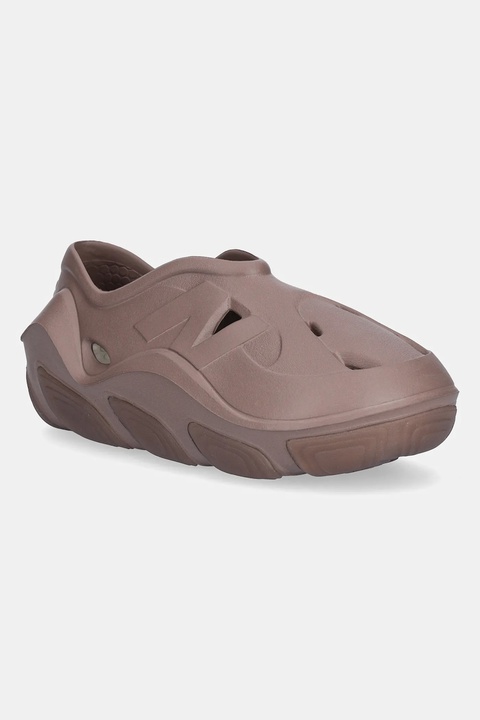 New Balance klapki RCVRY damskie kolor brązowy RCVRYEES - zdjęcie produktu nr 1