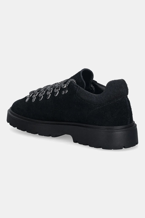 Lacoste sneakersy zamszowe Baseshot Winter Sneakers damskie kolor granatowy 50SFA0041 - zdjęcie produktu nr 2